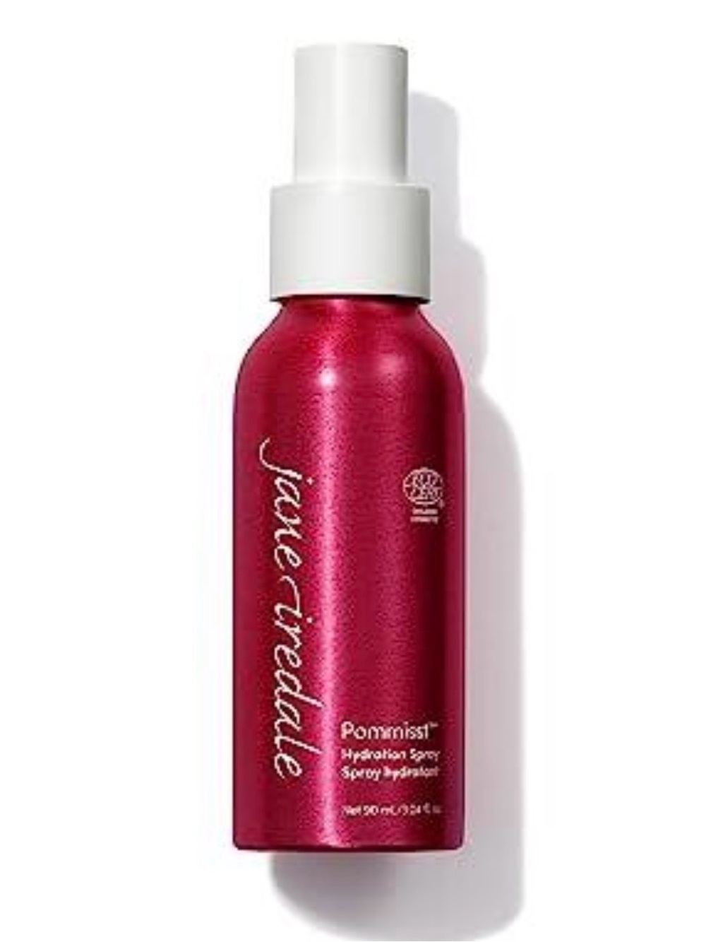 jane iredale Hydration Spray in Deep Pink Shimmer Bottle